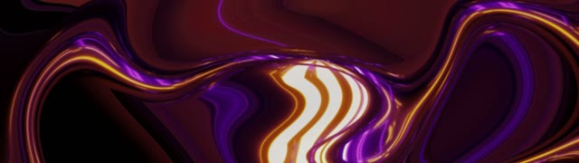 Purple Gold Neon Tunnel VJ Loop 32:9 Ultrawide 60fps Screensaver Motion