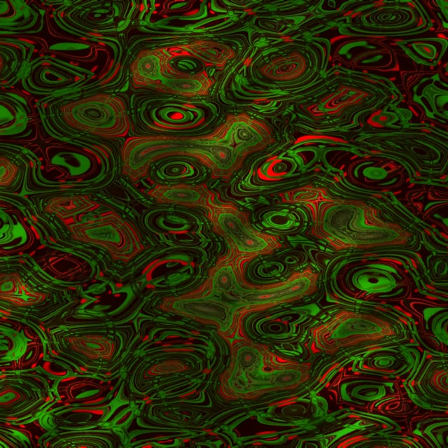 Neon Tunnel VJ Loop 1:1 Square 60fps Screensaver Green Red Swirls