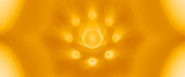 Golden Neon Tunnel Vj Loop 2.39:1 Cinemascope 60fps Screensaver Motion