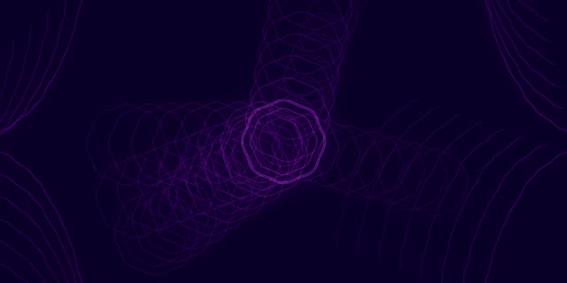 Purple Spiral Neon Tunnel VJ Loop 2:1 Univisium 60fps Screensaver Animation