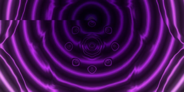 Purple Neon Tunnel VJ Loop 2:1 Univisium 60fps Screensaver Motion Background