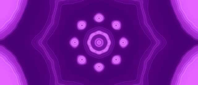 Purple Neon Tunnel VJ Loop 21:9 Ultrawide 60fps Screensaver Hypnotic Circles