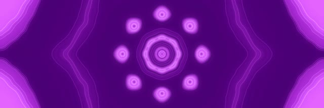 Purple Neon Tunnel VJ Loop 3:1 Ultrawide 60fps Screensaver Motion Background