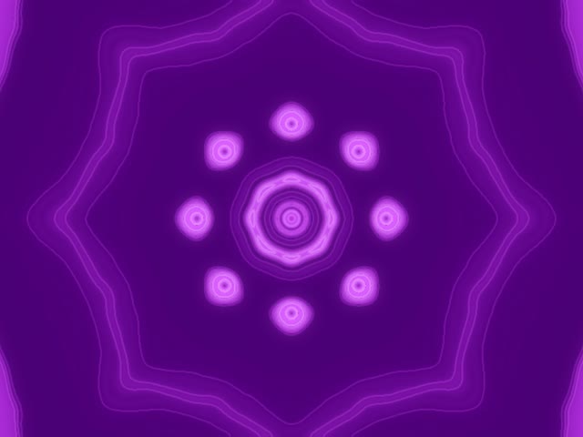 Purple Neon Tunnel with Glowing Orbs | VJ Loop 60fps 4:3 Screensaver