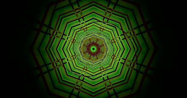 Neon Tunnel Screensaver 4K UHD 60fps VJLoops Windows 10 PC Visual Background