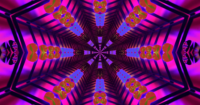 Neon Tunnel Screensaver Windows 10 | 4K UHD 60fps VJLoops Visual Background