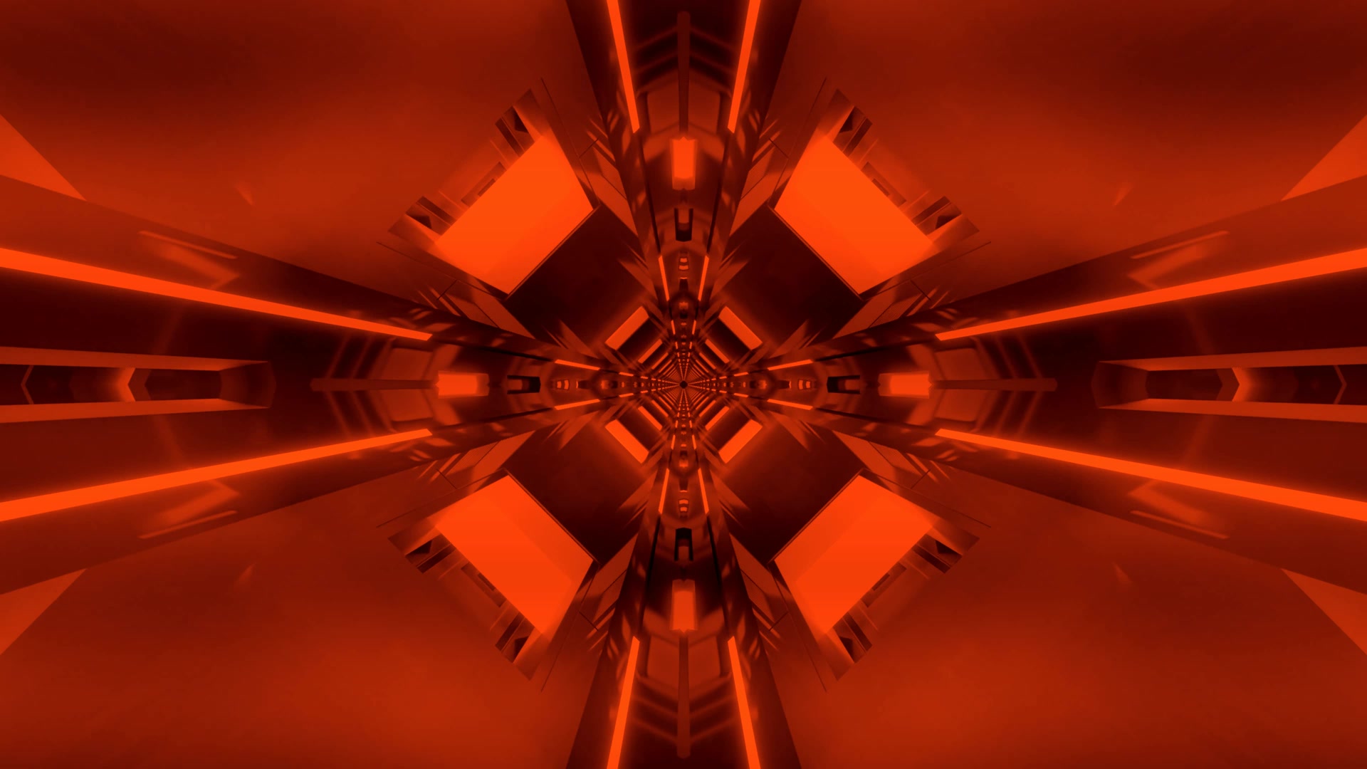 Pula Neon Tunnel Screensaver 4K UHD 60fps VJ Loop