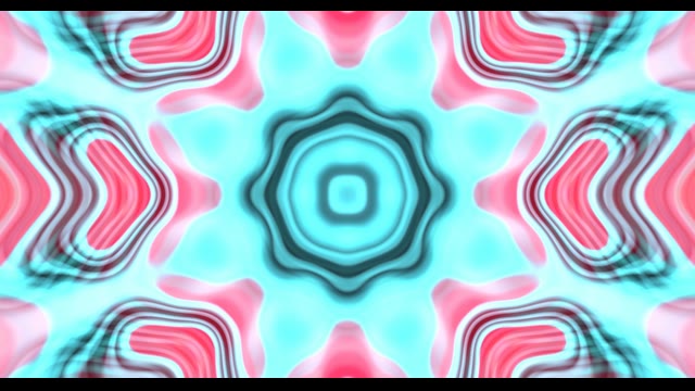 Neon Tunnel 60fps Cyan Pink Geometric Symmetry Loop