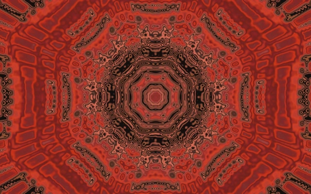 Pulang Neon Tunnel Mandala Screensaver 60fps 16:10 MacBook VJ Loop