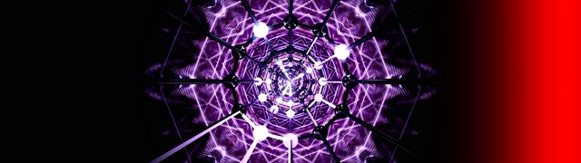 Lila Neon Tunnel Screensaver 32:9 Super Ultrawide 60fps VJ Loop