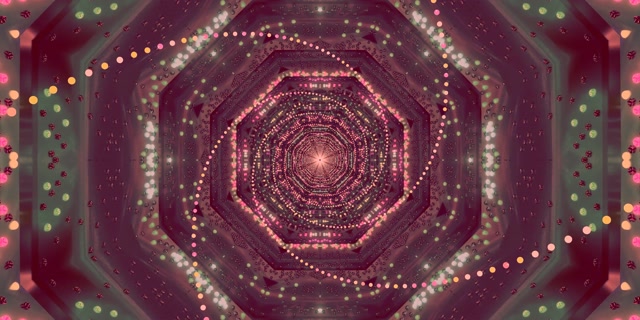 Pink Neon Tunnel Screensaver 2:1 Univisium 60fps VJ Loop PC Laptop