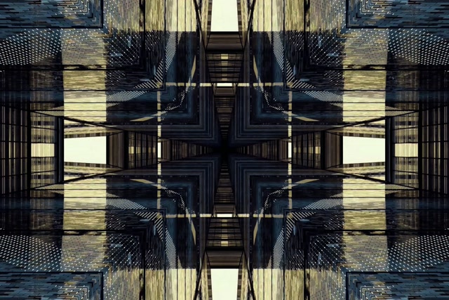 Neon Tunnel Kaleidoscope Krus VJLoops 3:2 Surface 60fps Screensaver