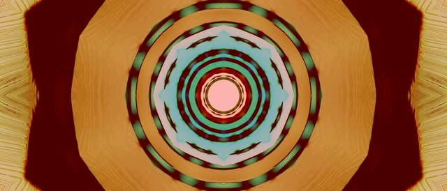 Neon Tunnel Radial Mandala 21:9 Ultrawide 60fps Screensaver Vj Loop