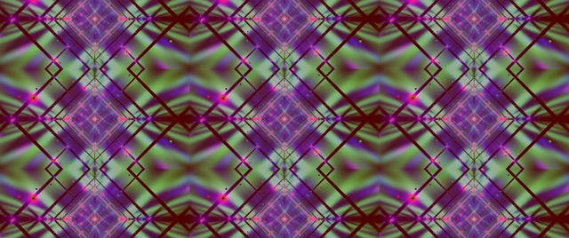 Neon Tunnel Diamanteng Grid VJ Loop 2.39:1 Cinemascope 60fps Screensaver