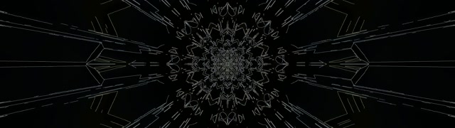 Madilim na Neon Tunnel Mandala 60fps 32:9 Super Ultrawide Screensaver VJ Loop