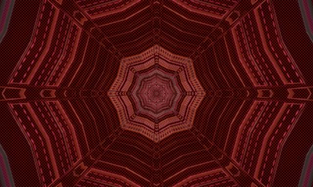 Vj loop Neon Tunnel Pulang Octagon Spiral 5:3 wide 60fps Screensaver