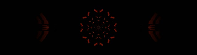 Neon Tunnel Pulang Snowflake Kaleidoscope Vj Loop 32:9 Super Ultrawide 60fps Screensaver