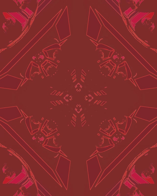 Pulang Neon Tunnel Kaleidoscope Diamante VJLoops 4:5 Instagram 60fps Screensaver