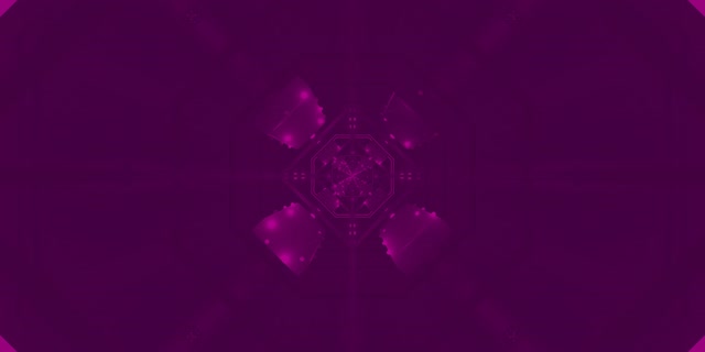 Magenta Neon Tunnel Screensaver 60fps 2:1 Univisium VJ Loop