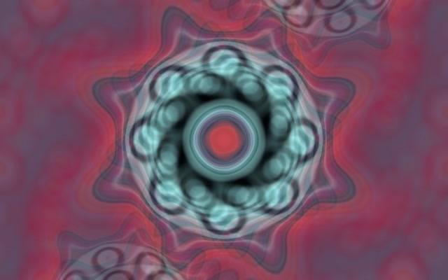 Neon Tunnel Pulsating Hexagon Vortex 16:10 Macbook 60fps Screensaver VJ Loop