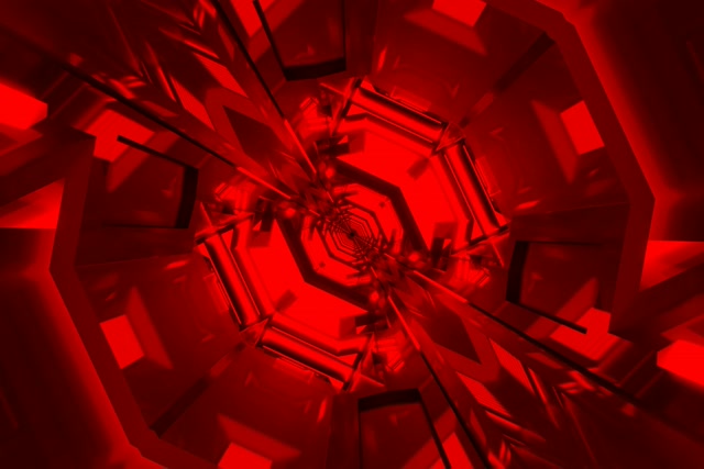 Pulang Neon Tunnel Spiral Hexagon VJLoops 3:2 Surface 60fps Screensaver