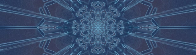 Fractal Kaleidoscope Neon Tunnel 32:9 Ultrawide 60fps VJ Loop Screensaver