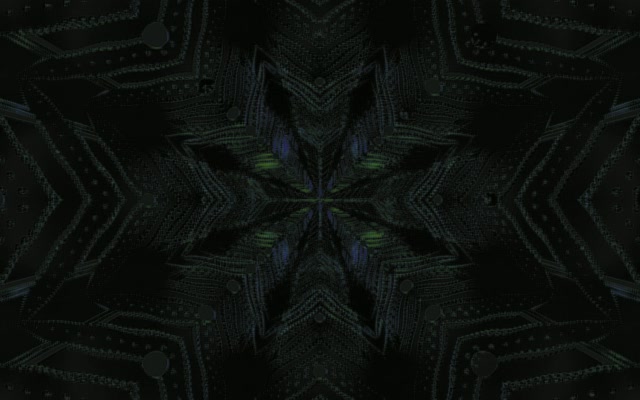 Neon Tunnel Kaleidoscope Star | 16:10 MacBook 60fps Screensaver VJ Loop