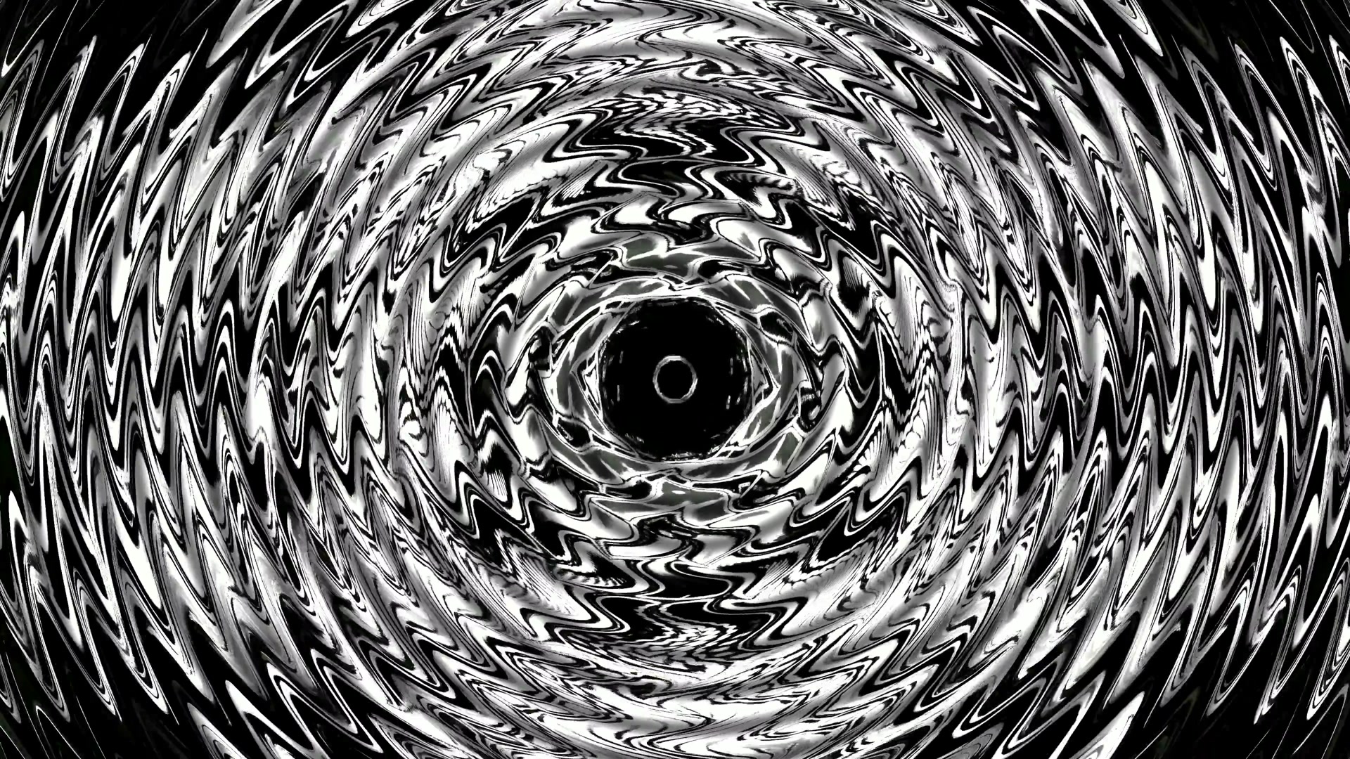 Siyah Beyaz Neon Tunnel Girdap Screensaver 4k UHD 60fps Vj Loop