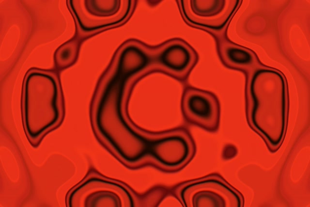 Kırmızı Neon Tünel Altıgen Girdap VJ Loop 3:2 Surface 60fps Ekran Koruyucu