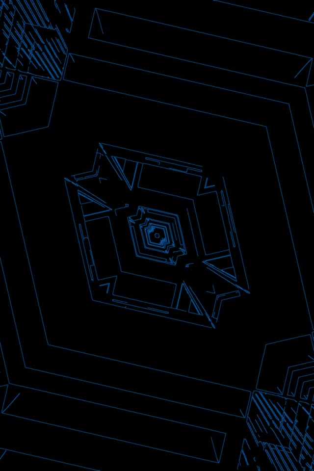 Neon Tünel Pembe Elmas Girdap VJ Loop 2:3 Photo Portrait 60fps Screensaver