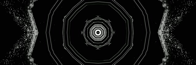 Neon Tunnel Ongen Vortex VJ Loop 3:1 Triple Wide 60fps Screensaver