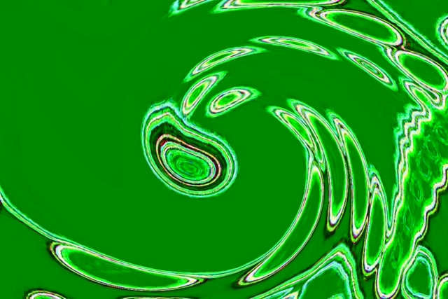 Neon Tünel Yeşil Burgu Girdap VJLoops 3:2 Surface 60fps Ekran Koruyucu