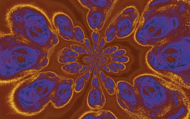Neon Tunnel Fraktal Kaleidoscope Patlaması VJ Loop 16:10 MacBook 60fps Screensaver