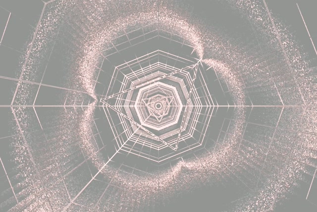 Neon Tünel Sekizgen Girdap Vj Loop 3:2 Surface 60fps Ekran Koruyucu