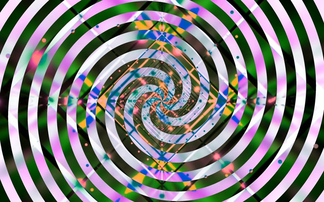 Neon Tünel Spiral Girdap 16:10 MacBook 60fps Ekran Koruyucu VJ Loop