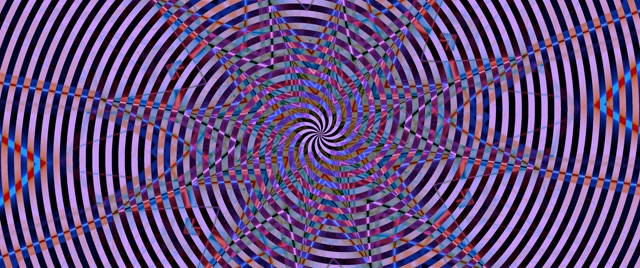 Spiraling Neon Tunnel VJ Loop 2.39:1 Cinemascope 60fps Screensaver