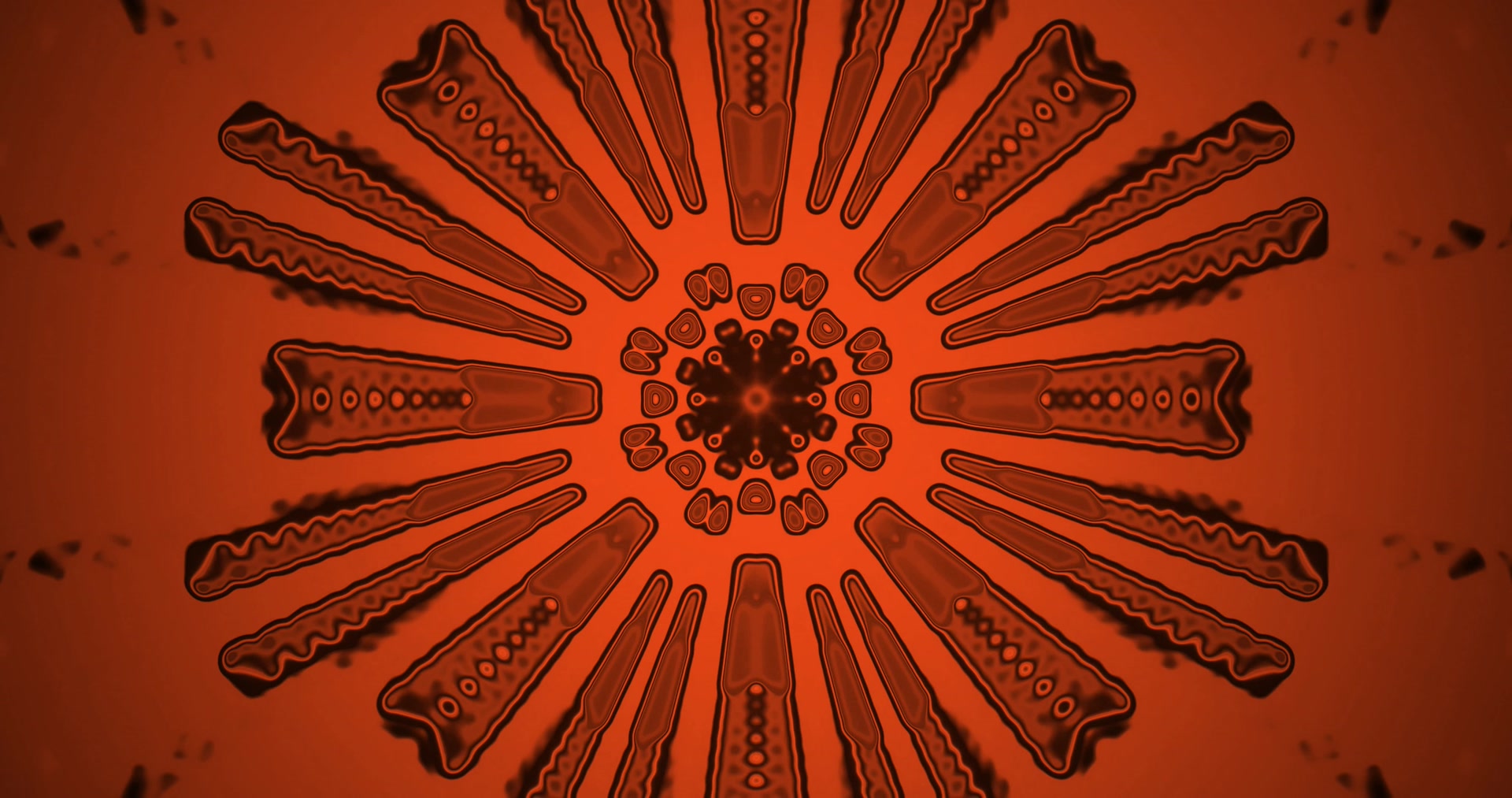 Red Neon Tunnel VJ Loop 4K UHD 60fps Screensaver Motion Background