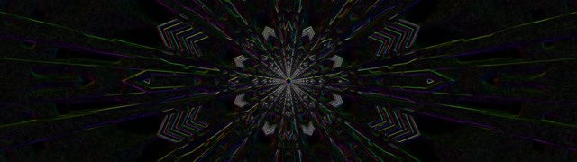 Neon Tunnel Kaleidoscope Vortex | 32:9 Ultrawide 60fps Screensaver Loop