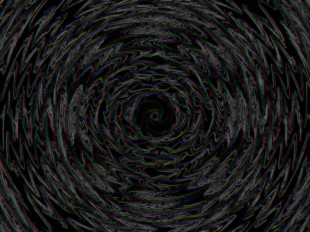 Neon Tunnel Spiraling Vortex 4:3 Classic 60fps Screensaver VJ Loop