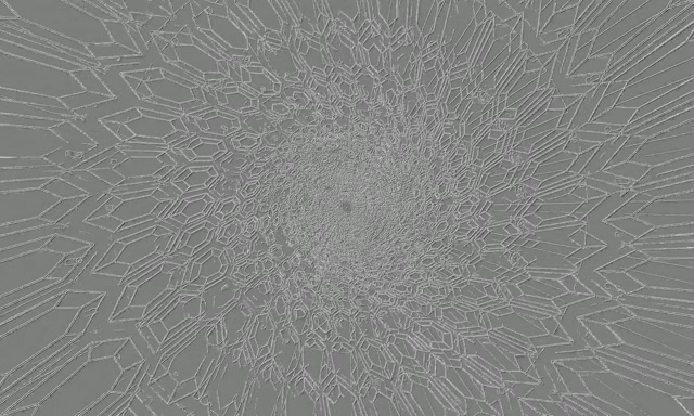 Неонова Тунель Кристальний Вихор Спалах VJ Loop 5:3 Широкий 60fps Заставка