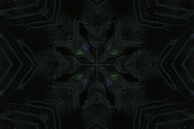 Kaleidoscope Neon Tunnel 3:2 Surface 60fps VJ Loop Screensaver