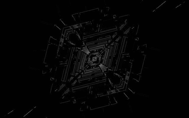 Неоновий Тунель Дротовий Каркас Вихор VJ Loop 60fps 16:10 MacBook Заставка