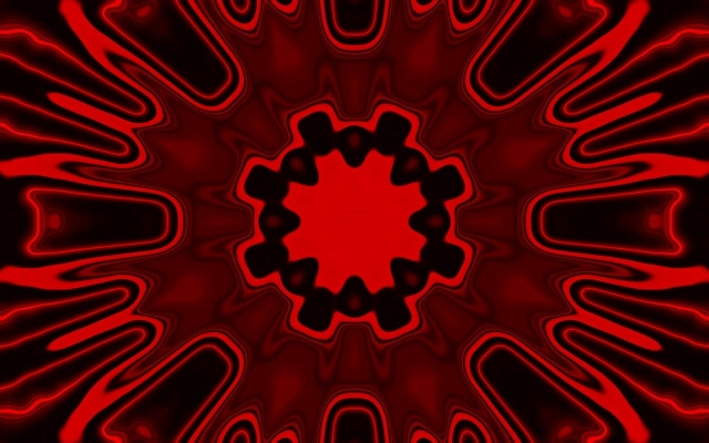 Red Neon Tunnel Pulsating Radial Burst 16:10 Macbook 60fps Screensaver VJ Loop