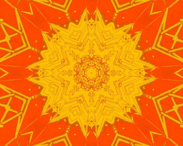 Đường Hầm Neon Kaleidoscope Burst VJ Loop 5:4 Industrial 60fps Screensaver