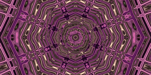 Neon Tunnel Fractal Kaleidoscope Vj Loop 2:1 Univisium 60fps Screensaver