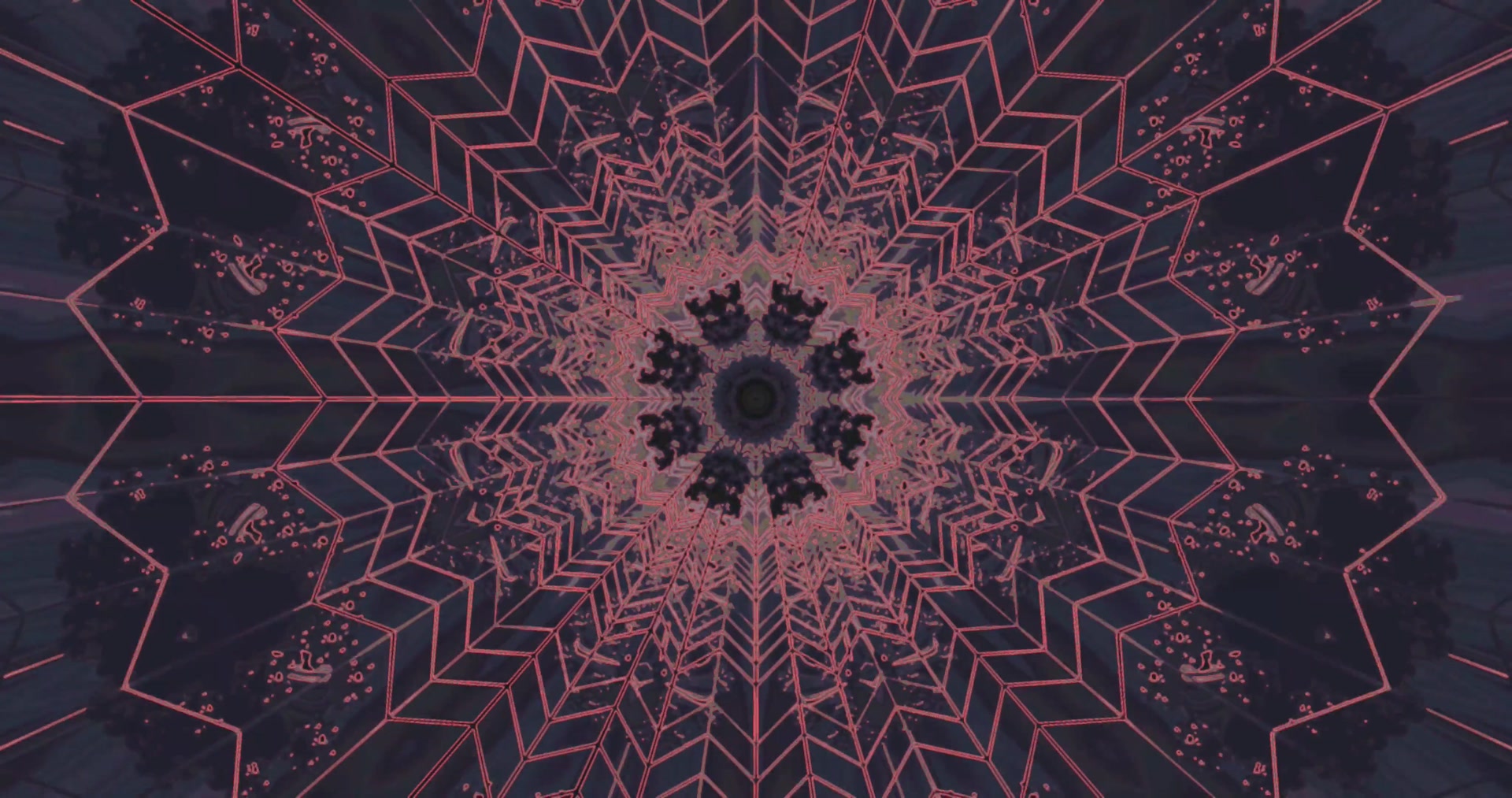 霓虹隧道萬花筒螢幕保護程式 4K UHD 60fps VJ Loop