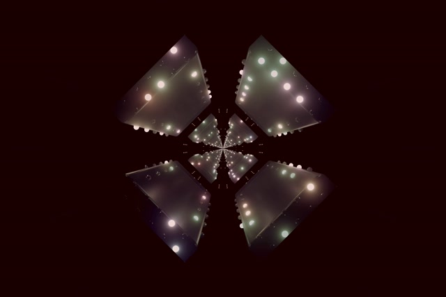 霓虹隧道萬花筒花瓣爆發 VJ Loop 3:2 Surface 60fps 屏保