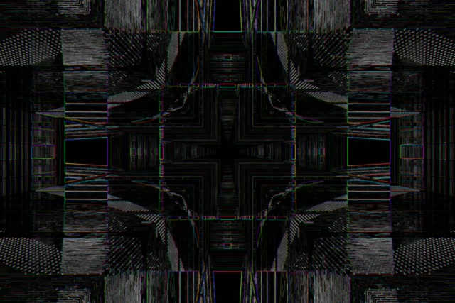 Neon Tunnel Kaleidoscope Mirror Grid | 3:2 Surface 60fps VJ Loop Screensaver