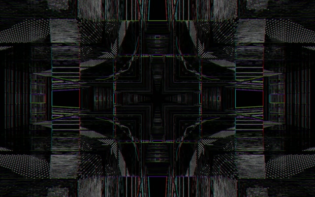 Neon Tunnel Symmetric Vortex 16:10 MacBook 60fps Screensaver VJ Loop