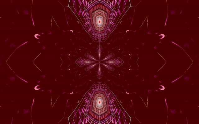 Pulsating Mandala Neon Tunnel 16:10 Macbook 60fps Screensaver VJ Loop